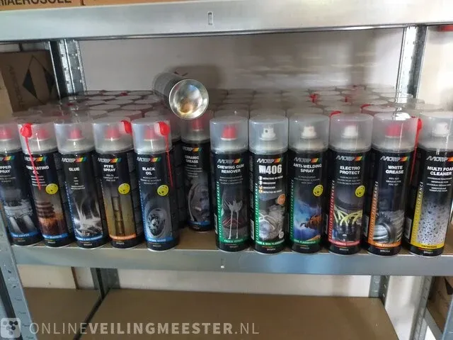 Ca. 72x onderhouds spuitbussen motip - afbeelding 1 van  5