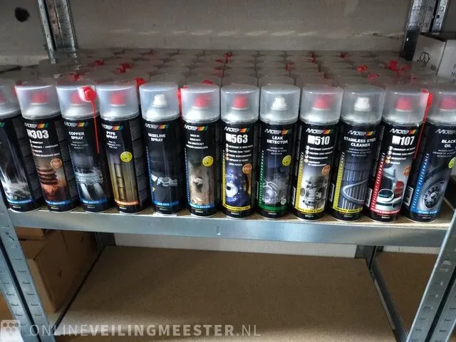 Ca. 72x onderhouds spuitbussen motip - afbeelding 1 van  5