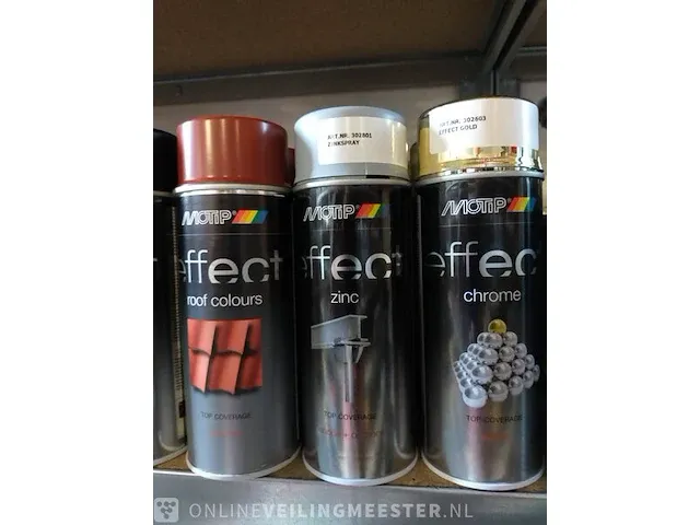 Ca. 72x spuitlak effect motip - afbeelding 5 van  6