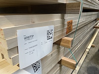 Ca. 72x vuren regels, 32x58mm, lengte 480cm - afbeelding 2 van  3