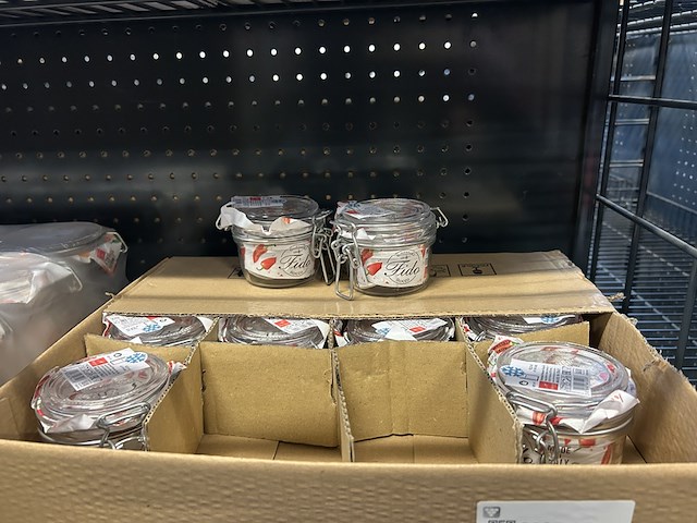 Ca. 72x weckpot 12,5/50 cl rocco bormioli - afbeelding 2 van  6