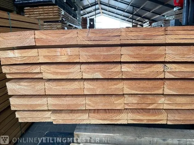 Ca. 74x douglas planken vierzijdig geschaafd , 16x192mm, lengte 180cm - afbeelding 3 van  3