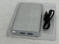 Ca. 74x powerbank kinps, 10.000mah, silver - afbeelding 3 van  4