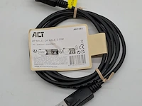 Ca. 750x display port kabel, act, ak3980 dp male 2.00m - afbeelding 1 van  5