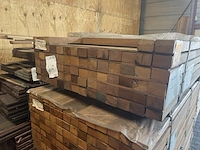 Ca. 75x angelim pedra regels , 45x68mm, lengte 150cm - afbeelding 3 van  3