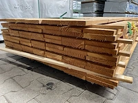 Ca. 75x douglas planken fijnbezaagd, 22x150mm, lengte 400cm - afbeelding 3 van  3