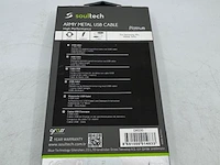 Ca. 75x laadsnoer soultech, dk030, army metal - afbeelding 2 van  4