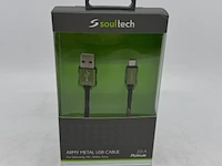 Ca. 75x laadsnoer soultech, dk030, army metal - afbeelding 3 van  4