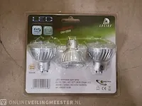 Ca. 75x sets a 3 ledspots, gu10, dimbaar lucide - afbeelding 2 van  5