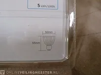 Ca. 75x sets a 3 ledspots, gu10, dimbaar lucide - afbeelding 5 van  5
