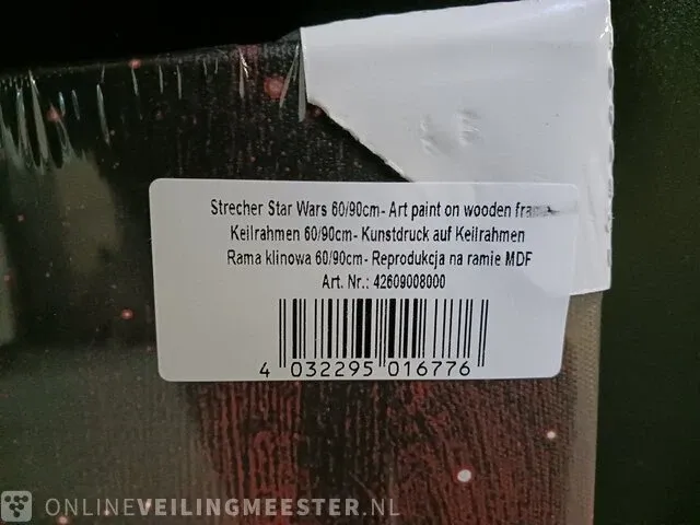 Ca. 76x afbeelding op canvas, star wars - afbeelding 2 van  3