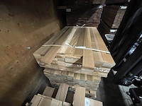 Ca. 76x ipé country grade planken geschaafd, 27x90mm, lengte 2/95cm, 74/125cm - afbeelding 1 van  3