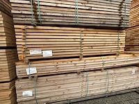 Ca. 77x douglas balken fijnbezaagd, 50x150mm, lengte 300cm - afbeelding 4 van  4
