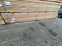 Ca. 77x douglas balken fijnbezaagd, 50x150mm, lengte 500cm - afbeelding 4 van  4