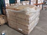 Ca. 78x 22 inch aluminium achterwiel + lekvrije band, oranje + zwart - afbeelding 2 van  2