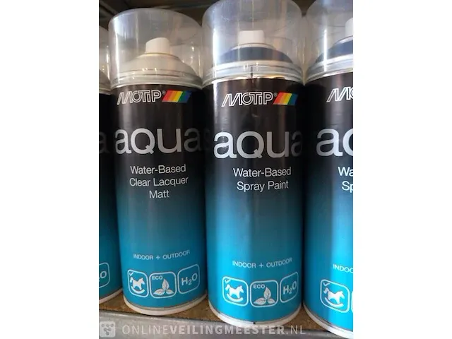 Ca. 78x aqua spuitlak motip - afbeelding 4 van  5