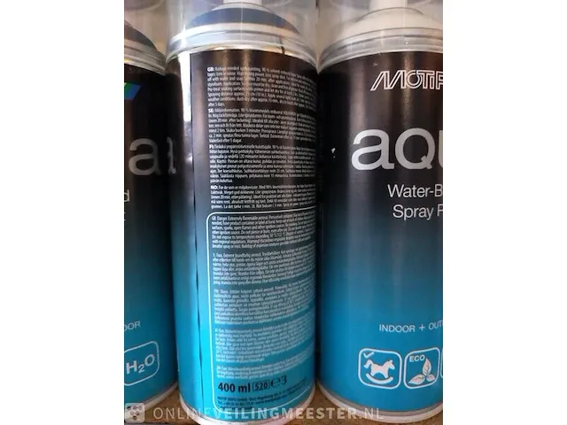 Ca. 78x aqua spuitlak motip - afbeelding 5 van  5