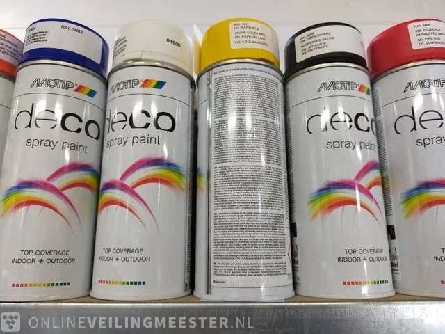 Ca. 78x deco spray paint motip - afbeelding 3 van  5