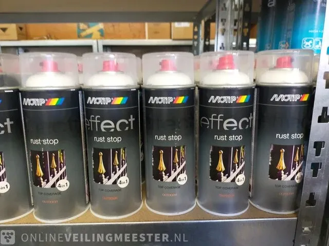 Ca. 78x effect rust stop 4 in 1 motip, zwart/wit - afbeelding 3 van  5