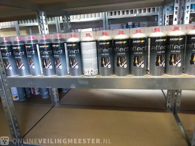 Ca. 78x effect rust stop 4 in 1 motip, zwart/wit - afbeelding 1 van  5