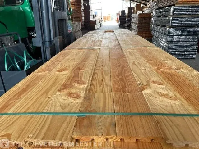 Ca. 79x douglas design (tripple) profiel , 22x140mm, lengte 400cm - afbeelding 1 van  3