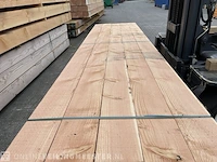 Ca. 7x douglas balken fijnbezaagd , 150x150mm, lengte 400cm - afbeelding 1 van  4