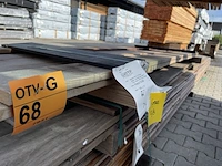 Ca. 7x guyana ipé geschaafd, 21x145mm, lengte 245cm - afbeelding 2 van  3