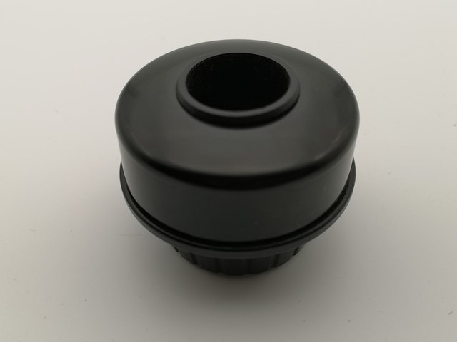 Ca. 800x ergonomische draaibel (fietsbel), zwart - afbeelding 2 van  4