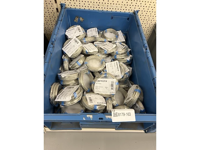 Ca. 80x aarddraad 6 mm 5mtr lang electro fix - afbeelding 1 van  2