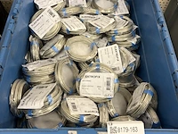 Ca. 80x aarddraad 6 mm 5mtr lang electro fix - afbeelding 1 van  2