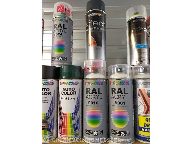Ca. 80x diverse spuitlakken motip/ duplicolor - afbeelding 2 van  5
