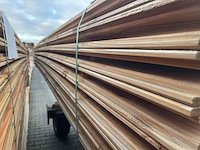 Ca. 80x douglas wisselsponning/halfhoutsrabat, 18x190mm, lengte 400cm - afbeelding 2 van  3