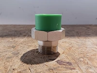 Ca. 80x driedelige koppeling buitendraad 1 f x 32 mm ppr , ifan, 2025 - afbeelding 2 van  5