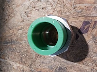 Ca. 80x driedelige koppeling buitendraad 1 f x 32 mm ppr , ifan, 2025 - afbeelding 3 van  5