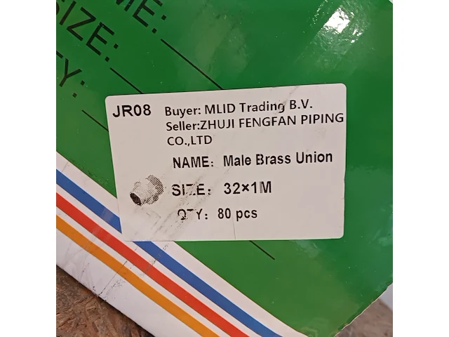 Ca. 80x driedelige koppeling buitendraad 1 f x 32 mm ppr , ifan, 2025 - afbeelding 5 van  5