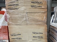 Ca. 80x pir dakplaat 1200x600x50mm rd:2.25(=0,72m²) recticel, eurothane silver - afbeelding 2 van  6