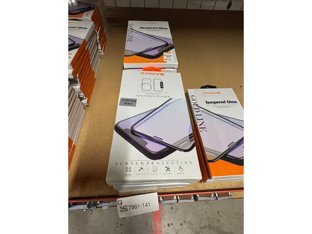 Ca. 80x screenprotector xssive, goldline - afbeelding 6 van  7