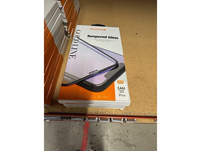 Ca. 80x screenprotector xssive, goldline - afbeelding 7 van  7