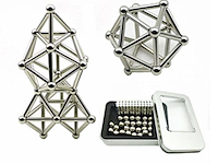 Ca. 81x set magnetic balls and sticks - afbeelding 1 van  6