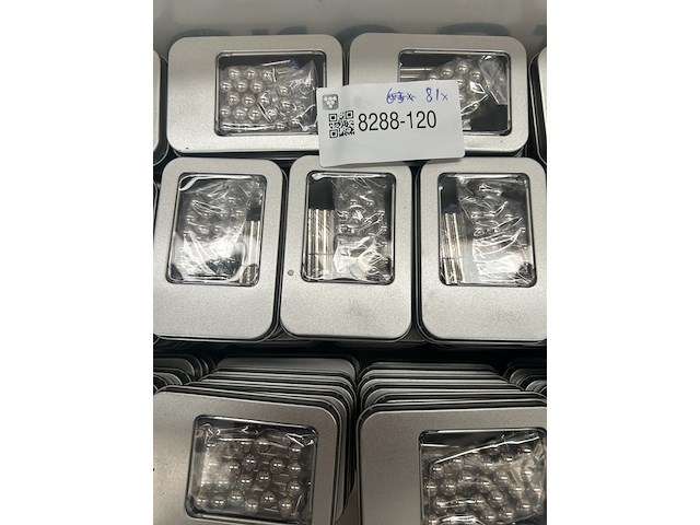 Ca. 81x set magnetic balls and sticks - afbeelding 4 van  6