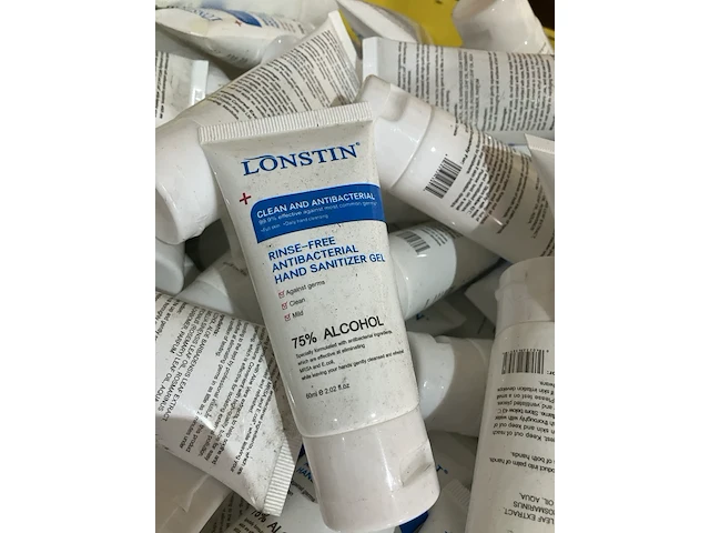 Ca. 820x tubes handdesinfectie, lonstin - afbeelding 3 van  4