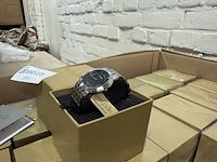 Ca. 82x dameshorloge met metalen schakelketting en kwartsuurwerk berydal, bd702-2 - afbeelding 3 van  5