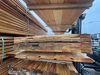Ca. 82x douglas planken geschaafd, 18x90mm, lengte 400cm - afbeelding 3 van  3