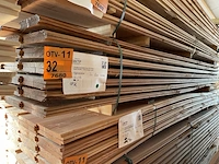 Ca. 82x douglas wisselsponning/halfhoutsrabat, 18x190mm, lengte 300cm - afbeelding 4 van  4