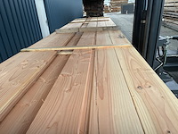 Ca. 82x douglas wisselsponning/halfhoutsrabat, 18x190mm, lengte 500cm - afbeelding 1 van  3