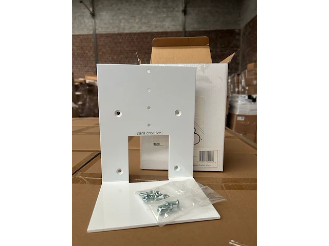 Ca. 83x speaker muurbeugel white, sam creative, braha000012 - afbeelding 1 van  5