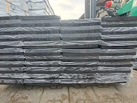 Ca. 83x vuren planken fijnbezaagd zwart gecoat, 22x245mm, lengte 510cm - afbeelding 3 van  3