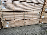 Ca. 84x douglas balken fijnbezaagd, 50x150mm, lengte 400cm - afbeelding 4 van  4