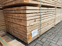 Ca. 84x douglas balken fijnbezezaagd, 50x150mm, lengte 300cm - afbeelding 4 van  4
