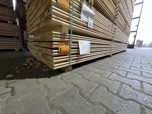 Ca. 84x douglas deens/triple/design profiel - afbeelding 4 van  4